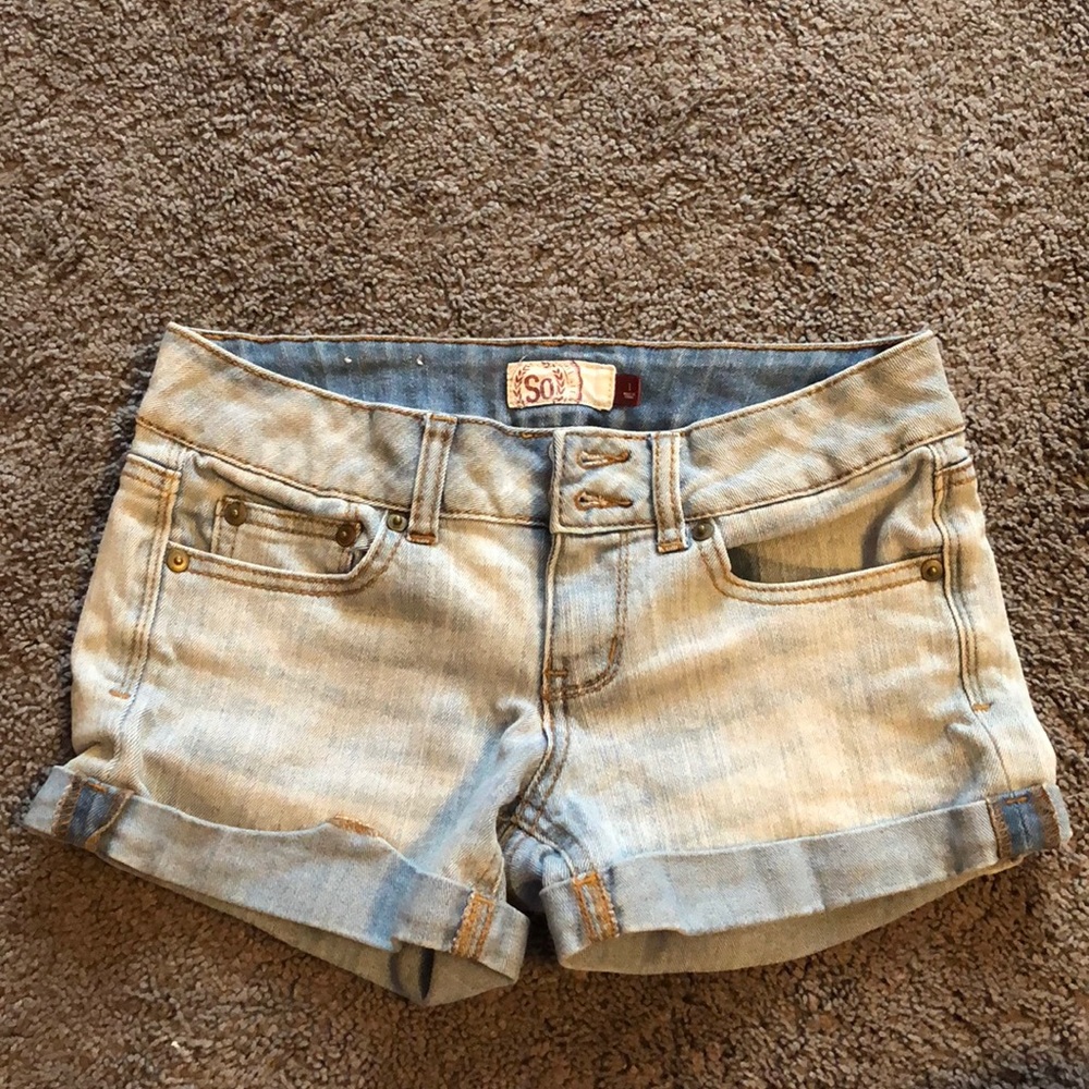 jean shorts